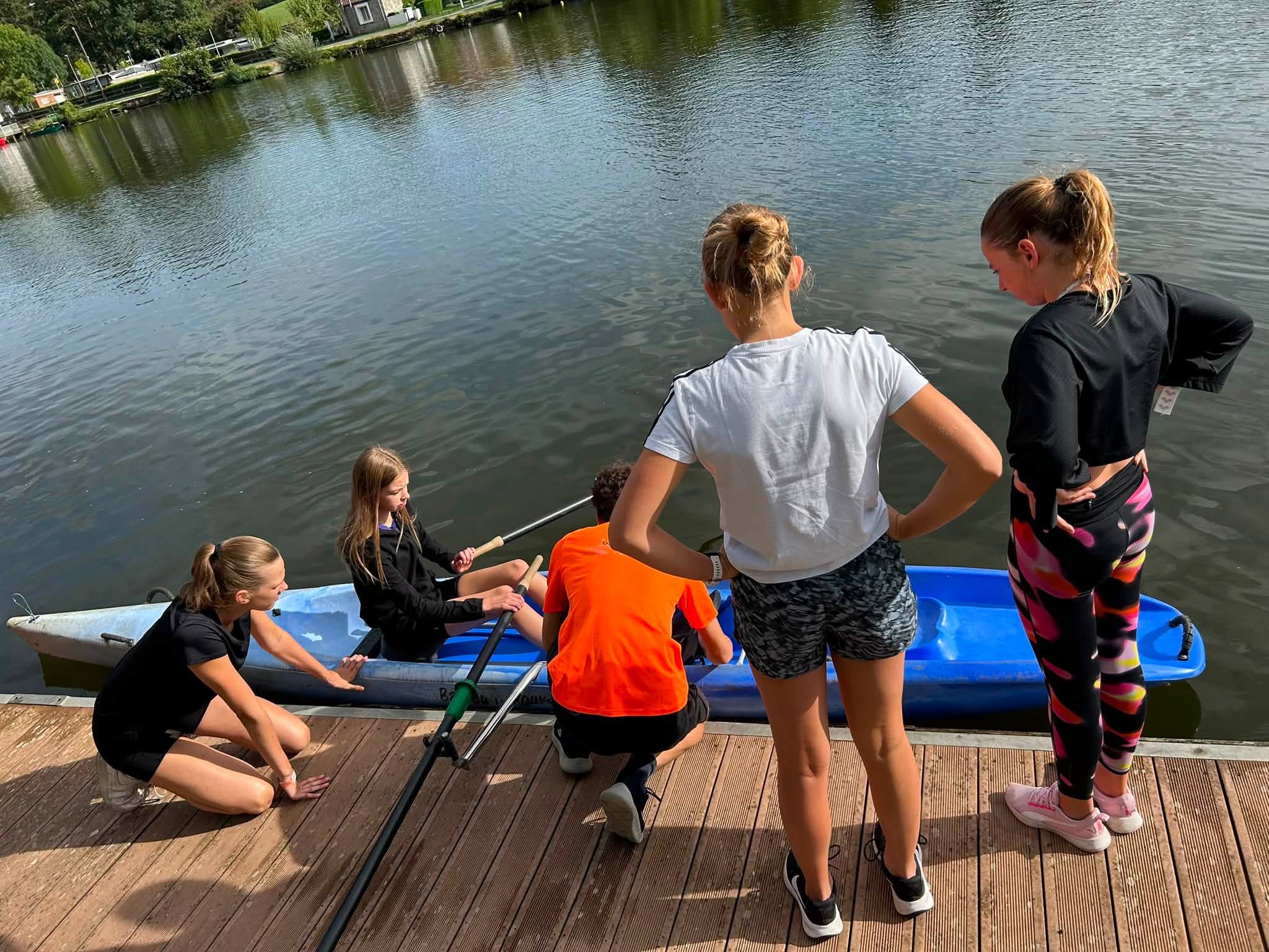 Le groupe Élite de l'ARMN à l'aviron