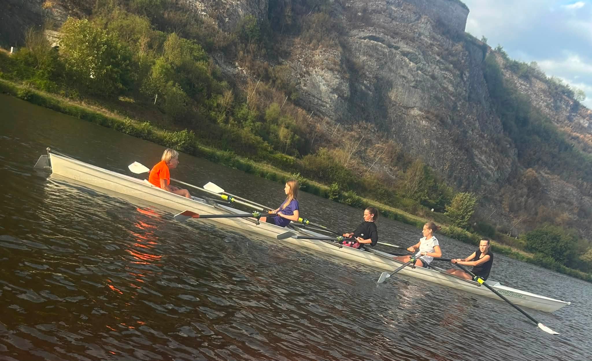 Après-midi aviron pour le groupe Élite