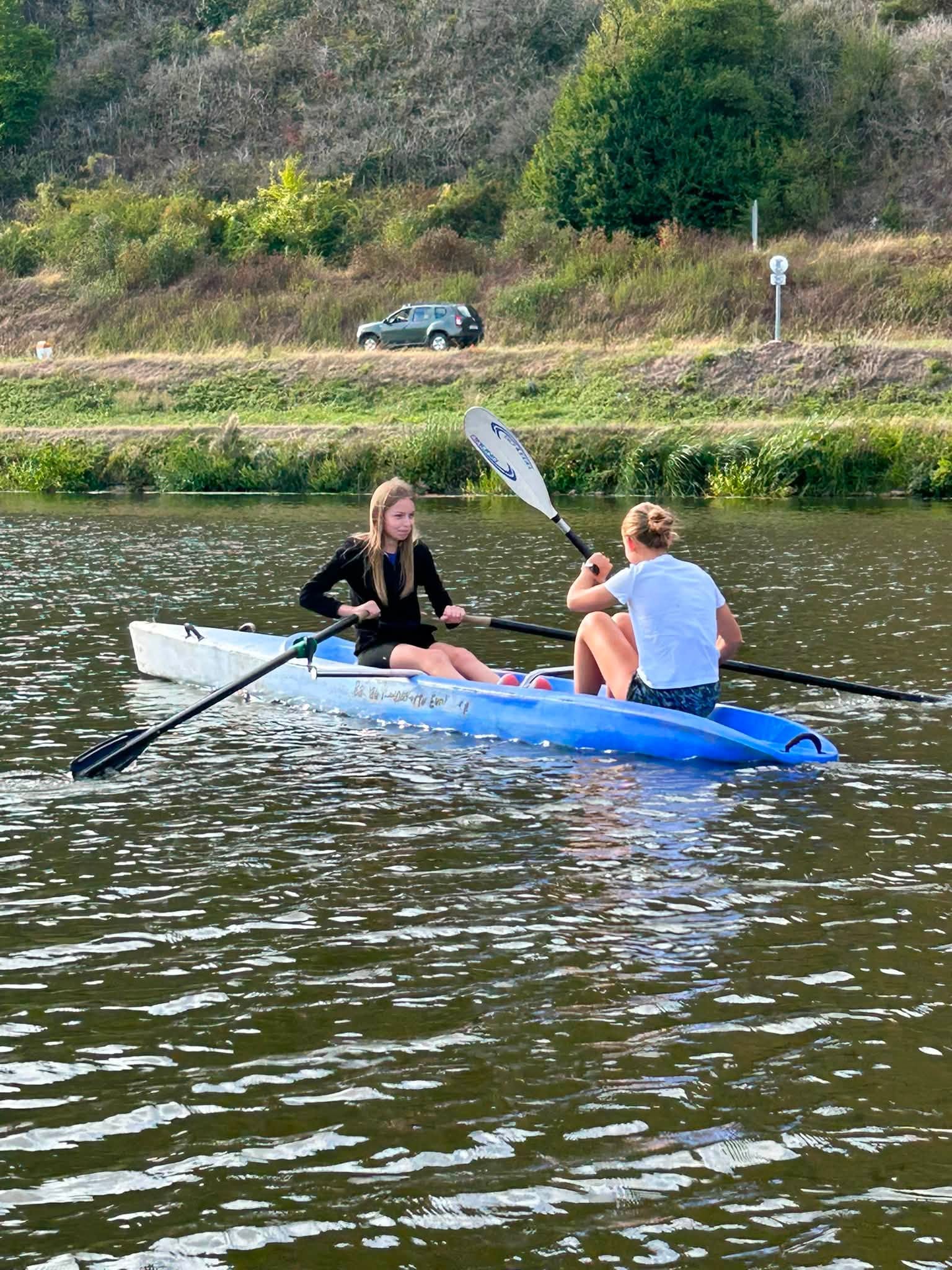 Découverte de l'aviron par le groupe Élite